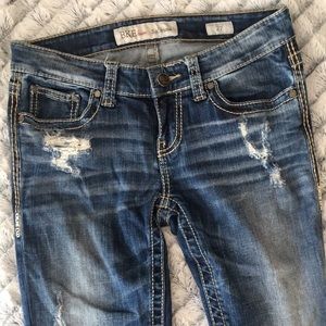 BKE denim crop jeans